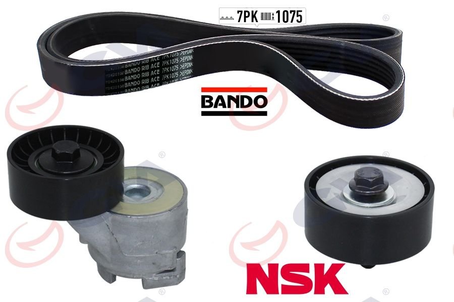 ALTERNATÖR GERGİ KİTİ DUCATO 2.3 JTD 02-06 KÜTÜKLÜ K027PK1078-GVA 59A2716K-500388408-504086751-504000412