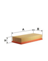 HAVA FİLTRESİ OPEL AGILA 1.2 16V-1.0 12V 00-SARDES SA488-4702969