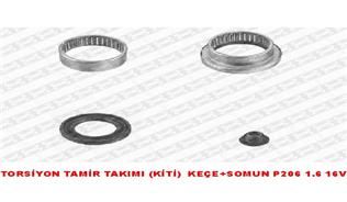 TORSİYON TAMİR TAKIMI KİTİ KEÇELİ/KAPAK SIZ P206 1.4-1.6 İNJ 2.0 HDİx O-SNR KS559.04-5132.72-5131.A6