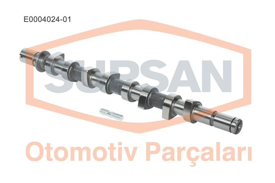 EKSANTRİK MİLİ CAPTUR I 12 CLIO II 01 06 SYMBOL II 08 MEGANE III 09 KANGOO 01 QASHQAI 06 13 MICRA III 05 10 LOGAN II 08 1.5 DCI K9K 1MİL SERTLEŞTİRİLMİŞ DOKUM-SUPSAN E0004024-01-8200255678-8200089894-8200190228