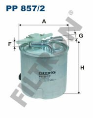 YAKIT FİLTRESİ NISSAN QASHQAI 2 1.5 DCİ-2.0 DCİ-XTRAIL 2.0 DCİ 07 RENAULT KOLEOS 2.0 DCİ 08-FILTRON-16400JY00D-16400JY09E-16400JY00B