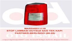 STOP LAMBASI DUYSUZ SAĞ TEK KAPI PARTNER-BERLINGO 96-05-MARS 511118-6351.J1