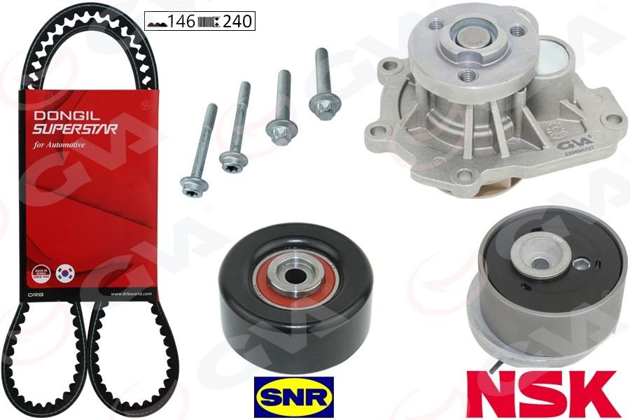 DEVİRDAİMLİ EKSANTRİK GERGİ KİTİ ASTRA H-J-INSIGNIA-VECTRA C-CRUZE 1.6-1.8 Z16XEP-XER-A16LET-XER-B16-GVA 59WPK9007-1-1606314-1606355-95516739-95516740