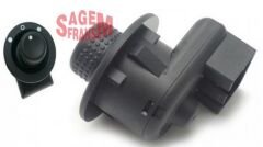 AYNA AYAR DÜĞMESİ R19 - CLIO - KANGOO - MEGANE LOGAN - MASTER - TWİNGO 8 FİŞ-SAGEM 500402-8200214919