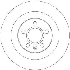 ARKA FREN DİSKİ VOLVO XC40 536 2017 2021 CAP 302X 5 BIJON 16 İNÇ-TRW DF6970-31471477