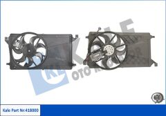 FAN MOTORU KOMPLE AC CMAX 07 FOCUS II CMAX 03 07 FOCUS II 04 VOLVO C30 S40 II V50 1.6TDCI 03-KALE 418000-3M5H8C607RJ-1530980