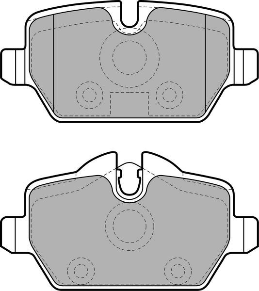 FREN BALATASI ARKA BMW E90 E87-DELPHI LP1924-34216788183