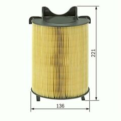 HAVA FİLTRESİ CADDY III-PASSAT-GOLF V-JETTA III-TOURAN-TIGUAN-LEON-OCTAVIA-ALTEA 1.4TSI-1.6-2.0FSI-SARDES SA415-1F0129620-3C0129620-3C0129620A