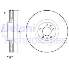 ÖN FREN AYNASI ASTRA L 21 GRANDLAND 17 C5 AIRCROSS 18 308 14 3008 19 508 18 DS4 21 DS7 19 DS7 19 DS9 20 330x48x5DL HAVALI-DELPHI BG4716C-9804605780-1642761480-9818381680