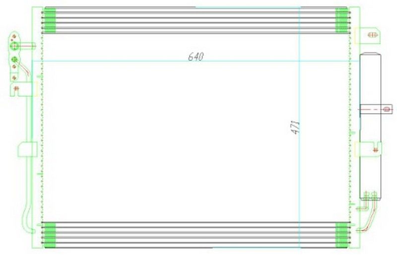 KLIMA RADYATORU 276DT DISCOVERY 3 L319 04 09 DISCOVERY 4 L319 09 18-ORIS-LR018403-JRB500040-JRB500130