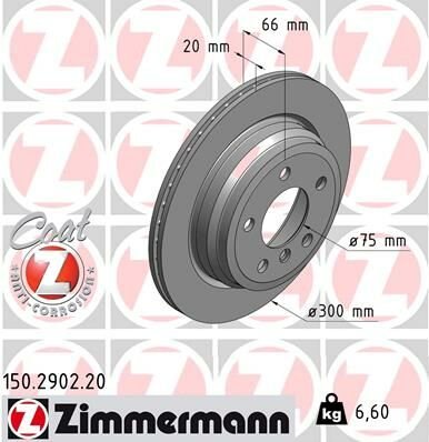 FREN DISKI ARKA BMW F30 F32 F34 F36-ZIMMERMANN 150.2902.20-34216864900