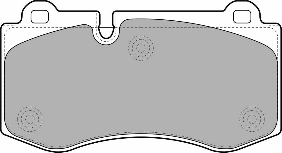 FREN BALATASI ON MERCEDES W211 W221 C216 R230-DELPHI LP1980-A0044208020