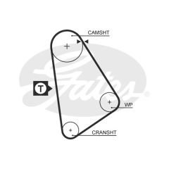 TRİGER KAYIŞI 112x190 VW LT28--T35-LT40-LT45-LT50-LT55 2.4 12V 82-96 CT573-GATES 5123-73109119