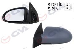 DIŞ DİKİZ AYNASI SOL ACCENT ERA 06 ELEKTRİKLİ ISITMALI ASTARLI KONVEKS-GVA 1091131-876101E030