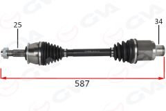 KOMPLE AKS ÖN SAĞ OPEL MOKKA 1.4 M-T 12- CHEVROLET TRAX 1.4 M-T 12-14-GVA 4491222-5374157-94522006-95520815