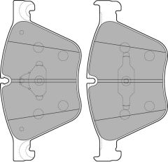 FREN BALATASI ON BMW E70 E71 F15 F01 E71 E72-DELPHI LP2210-34116783554
