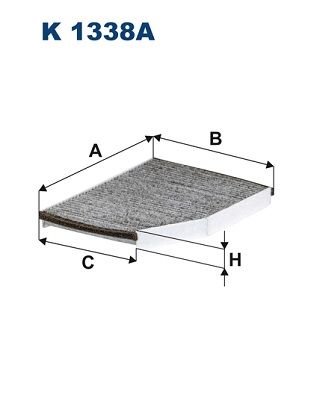 KABİN FİLTRESİ FORD TOURNEO CUSTOM 2012 -TRANSİT 2014-TRANSİT CUSTOM 2012-FILTRON K1338A-BK2119G244AA-1839688