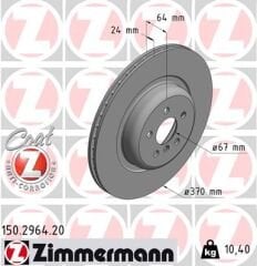 FREN DISKI ARKA BMW G11 G12 G14 G15 G02 G05-ZIMMERMANN 150.2964.20-34216860927