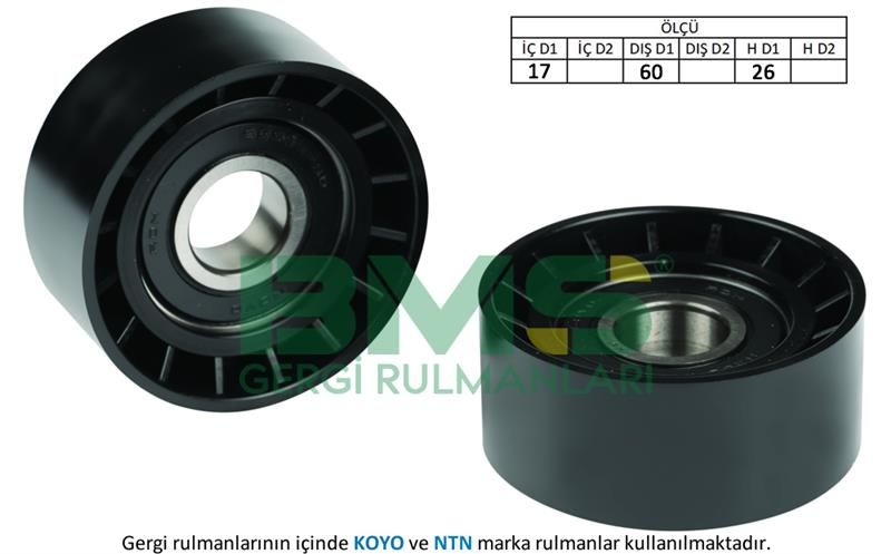 ALTERNATÖR GERGİ RULMANI RENAULT CLIO II 98 KANGOO 97 LAGUNA I-II MASTER II 06 TRAFIC II 06 OPEL MOVANO 06 VIVARO 06 1.4 1.6 1.9DCI-BMS 013-8200104754-7700102931-7700104092