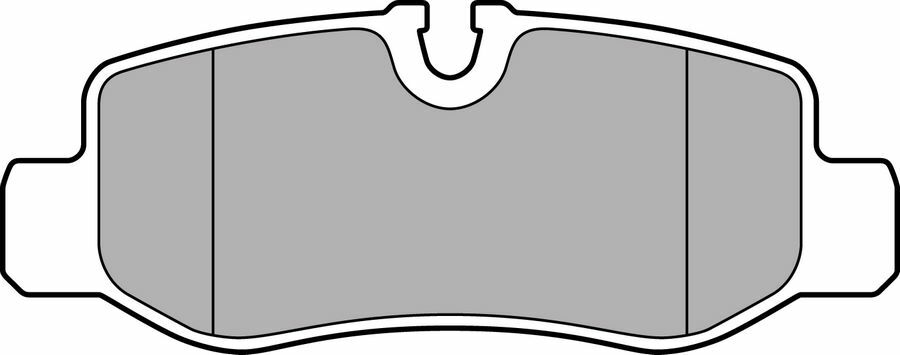 FREN BALATASI ARKA MERCEDES VITO W447 14-DELPHI LP3139-A4474200320