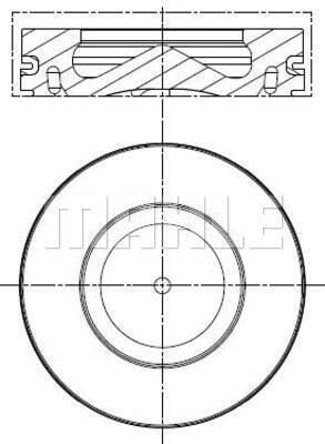 PISTON SEGMAN 84.50mm BMW E60 E87 E90 E92 E93 F10 F20 F30 F32 F33 F34 F36 E83 E84 F25 F15 MINI R55 R61-MAHLE 081PI00100002-11257803033