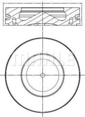 PISTON SEGMAN 84.50mm BMW E60 E87 E90 E92 E93 F10 F20 F30 F32 F33 F34 F36 E83 E84 F25 F15 MINI R55 R61-MAHLE 081PI00100002-11257803033