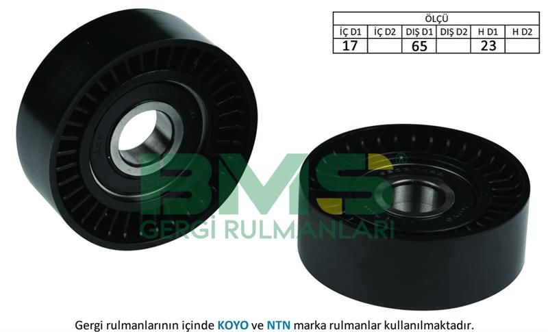 ALTERNATÖR GERGİ RULMANI PALIO-PUNTO-STILO-BRAVA 1.2 8V-16V 98-BMS 046-46742968
