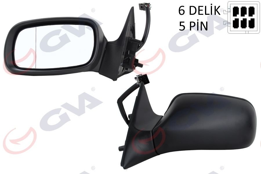 DIŞ DİKİZ AYNASI SOL ASTRA F 94 ELEKTRİKLİ ISITMALI ASFERİK 5 FİŞ VM-164EHL-GVA 1090106-1426397-1428793