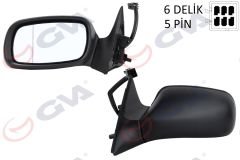 DIŞ DİKİZ AYNASI SOL ASTRA F 94 ELEKTRİKLİ ISITMALI ASFERİK 5 FİŞ VM-164EHL-GVA 1090106-1426397-1428793