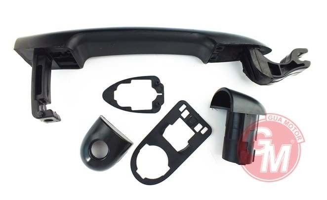 DIŞ KAPI AÇMA KOLU ÖN ARKA RL SENSÖRSÜZ SİYAH-ASTARLI MEGANE III-FLUENCE-CLIO IV-- 6 PARÇA-GUA 40572-806B02596R-806B04979R