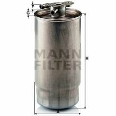 YAKIT FILTRESI BMW M57 D30 E46 E39 E53 306D1 LAND ROVER VOGUE 3 L322 02 12-MANN-13327787825-WFL000070