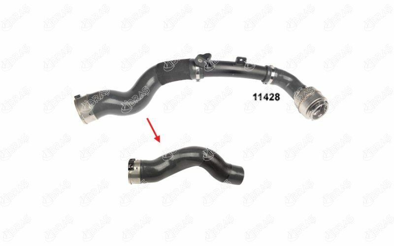 TURBO HORTUMU PLASTİK BORU HARİÇ OK İLE GÖSTERİLEN BÜYÜK HORTUM NISSAN X-TRAIL III T32 T32R T32RR 1.3 DIG-T HR13DDT 21-IBRAS 25966-144607FY0A