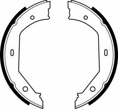 EL FREN BALATASI BMW E39 E46 F30 E81 E87 E88 E82 F22 F87 E90 E93 E92 E91-DELPHI LS1857-34416761292