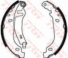 ARKA PABUÇ BALATA XSARA 1.5D 1.6 1.8 D 1.9D 97-00 ZX 91-97 306 1.4 1.6 1.8 2.0 93-01 180x31-TRW-4241.L4-4241.G3-4241L4-95659470