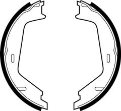 EL FREN PABUÇ BALATA VOLVO S60 01-4.10 S80 98 06 V70 97 00 07 XC70 02 XC90 02 178x25-DELPHI LS1884-272398-274271-274504-8623138-