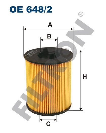 YAĞ FİLTRESİ OPEL VECTRA-B 2.5İ V6 170HP 10/95-12/00-FILTRON OE648.2-21018826