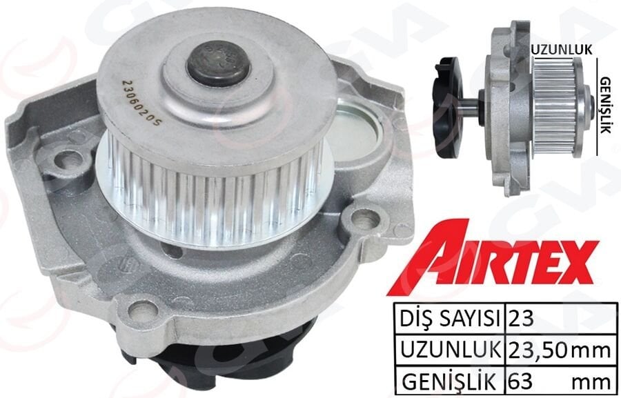 DEVİRDAİM ALBEA-PUNTO-LINEA-IDEA-STILO-BRAVA-YPSILON 1.2/1.4 16V PA866-GVA 5221310-46520401-55184081-55186602-55284051