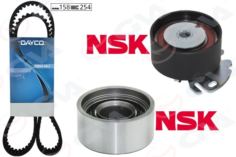 EKSANTRİK GERGİ KİTİ 158x254 BRAVA 95-01 -DOBLO 01- -PALIO-ALBEA 96- -MAREA 97-02 1.6 K015432XS-GVA 59T2140D-71736715-55171442-55176303