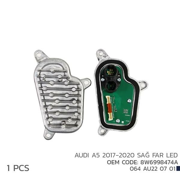 AUDI A5 2017-2020 SAĞ FAR LED MODÜL 8W6998474A-NIKEN 064AU220701-8W6998474A