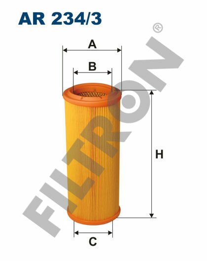 HAVA FİLTRESİ DOBLO 1.6 16V-1.9D-1.9JTD 01-FILTRON AR234.3-46754989-46770962-46836602