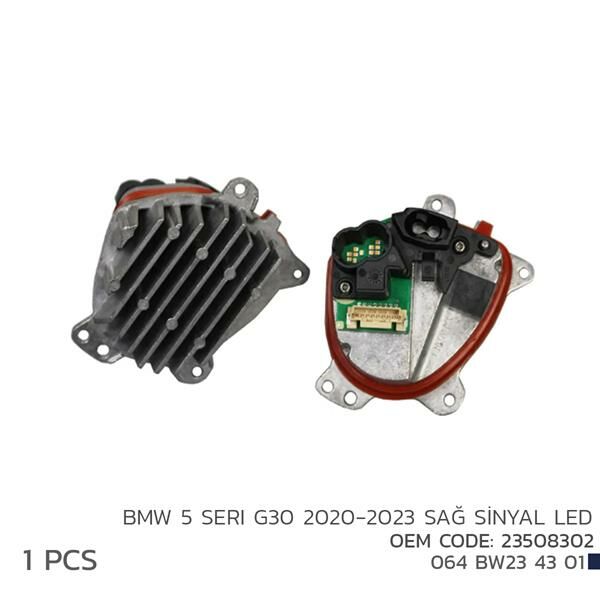BMW 5 G30 2020-2023 SAĞ SİNYAL LED MODÜL 23508302-NIKEN 064BW234301-23508302