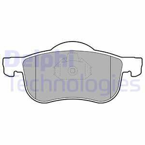 ÖN BALATA VOLVO S60 00-10 S80 98-06 V70 97-07 XC70 00-07 S70 97-00-DELPHI LP1458-8634921-8623861-31262503-WVA23072