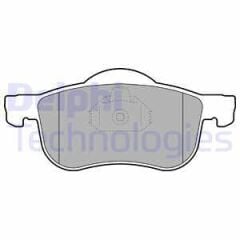 ÖN BALATA VOLVO S60 00-10 S80 98-06 V70 97-07 XC70 00-07 S70 97-00-DELPHI LP1458-8634921-8623861-31262503-WVA23072