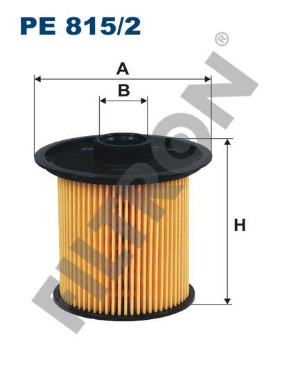 YAKIT FİLTRESİ CLIO II-KANGOO-LAGUNA I-MEGANE I-SCENIC I-II -TRAFIC 1.9DTİ-FILTRON PE815.2-7701206119-7700113233