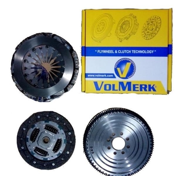 DEBRİYAJ SETİ VOLANLI KİT FOCUS III CMAX 1.6 TDCİ 6 İLERİ 115 PS 12 15 SABİT VOLANLI-VOLMERK VMFR717-K-AV61 6477 CE 1727630 FM51 6477 DD
