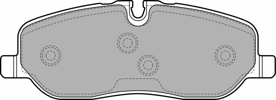 FREN BALATASI ON DISCOVERY 3 L319 04 09 DISCOVERY 4 L319 09 18 R.R 3 VOGUE L322 02 12-DELPHI LP1935-SFP500010-LR134694-LR019618