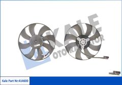 FAN MOTORU DAVLUMBAZLI SEAT CORDOBA-IBIZA-SKODA FABIA-POLO 130-60W-394mm 2001-2009-KALE 414600-6Q0959455D