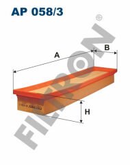 HAVA FİLTRESİ PARTNER II-P206-P207 1.6 16V-C4-BERLINGO 1.6 16V-FILTRON AP058.3-1444.FF-1444.PT-1444.VK-9650608480