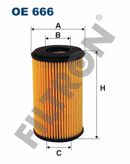 YAĞ FİLTRESİ CLIO 1.2 98-03 - KANGOO 1.2 97- -EXP 1.2 97- - TWNG 1.2 96--FILTRON OE666-8200025862-8200042833-7700126705