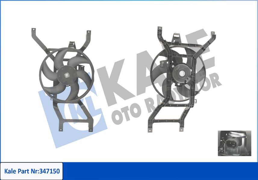 FAN MOTORU DACIA LOGAN-KALE 347150-214817807R